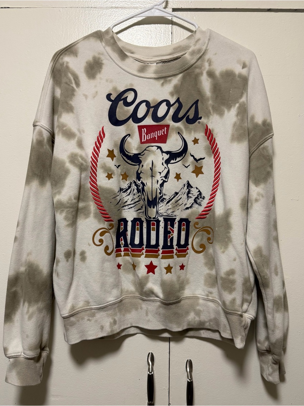 Women’s Coors Rodeo Graphic Sweatshirt - Brown Size M